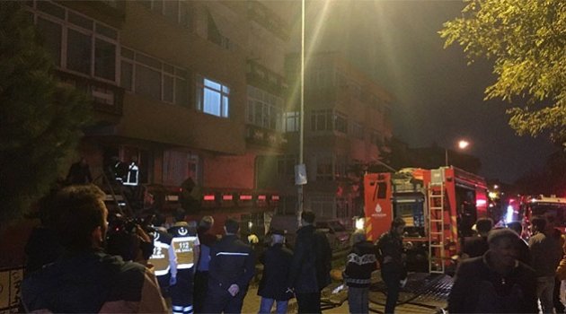Alkol aldı evini yaktı