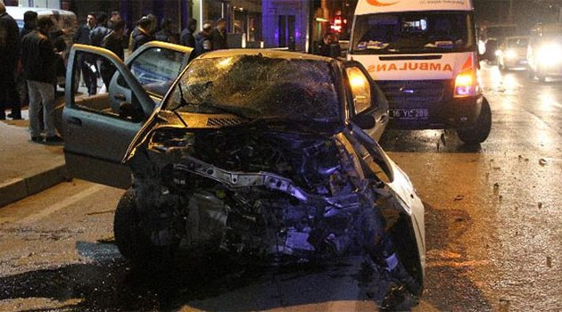 Alkollü sürücü dehşet saçtı: 1 ölü, 3 yaralı