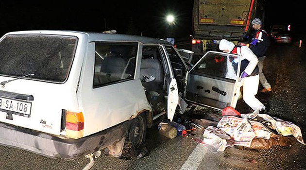 Alkollü sürücü dehşet saçtı! 2 ölü, 1 yaralı