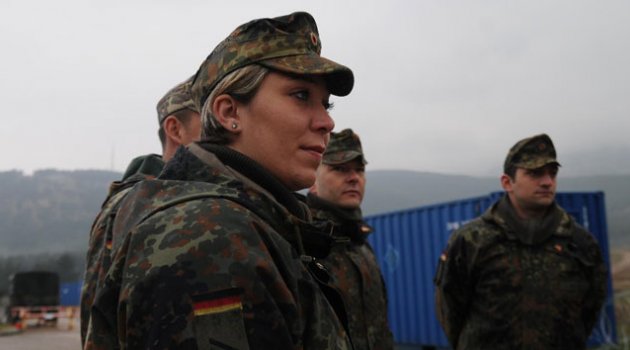 Alman askerleri Irak'tan ayrılıyor