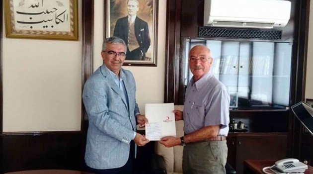 “Altın madalyalı” bağışçıdan Kızılay’a 10 kurban