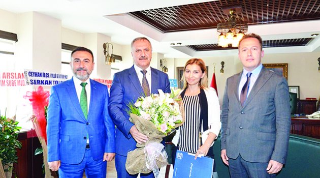 Altıneller’den Milli Eğitim Müdürüne ziyaret