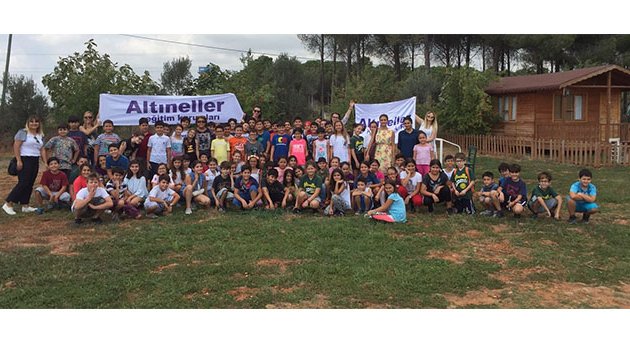 Altıneller öğrencileri kaynaşma gezisinde
