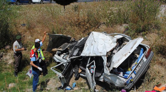 Amasya’da feci kaza: 4 ölü