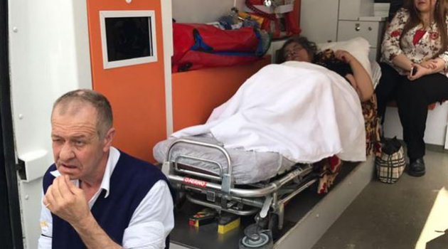 Ambulansta boşanma davası