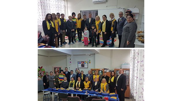 Anasınıfını donattılar