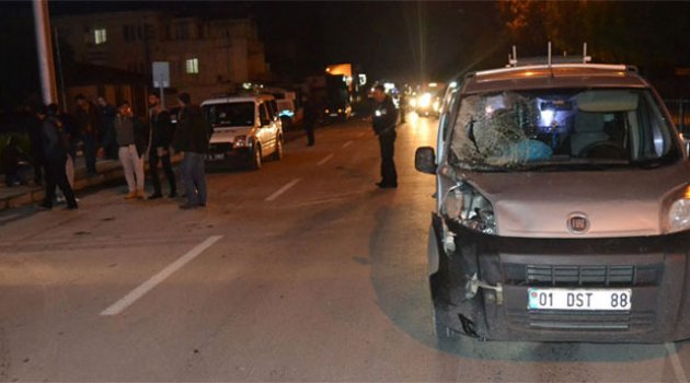 Anayoldan Karşıya Geçerken Canından Oldu