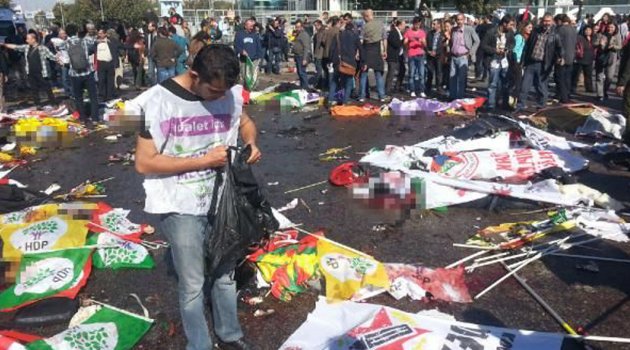 Barış mitingi kana bulandı 86 ölü 186 yaralı..!