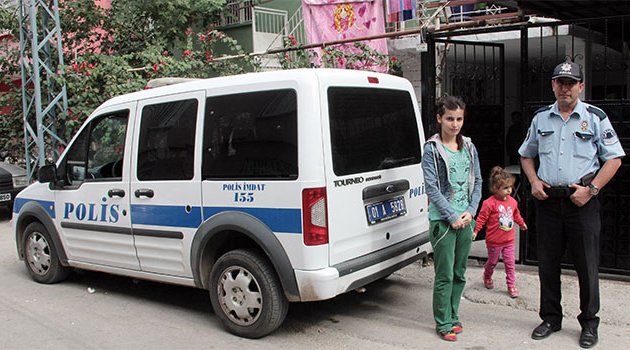 Anne ve kızına 24 saat yakın koruma