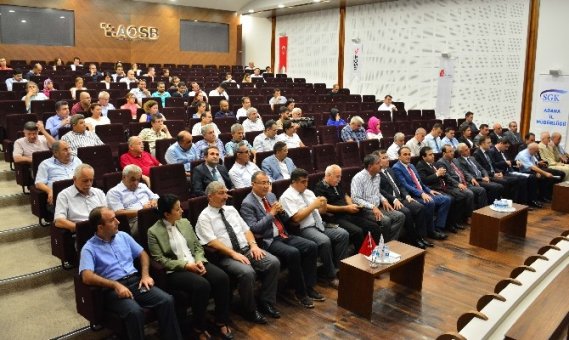 AOSB'de, sanayicilere, ”6736 Sayılı Bazı Alacakların Yeniden Yapılandırılmasına İlişkin Kanun” anlatıldı