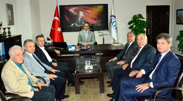 AOSB’den SGK İl Müdürü Canbolat’a “Hayırlı Olsun” ziyareti