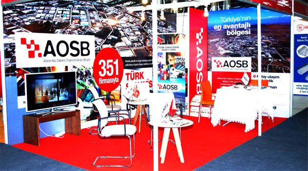 AOSB, inşaat fuarında 351 firmasını temsil etti