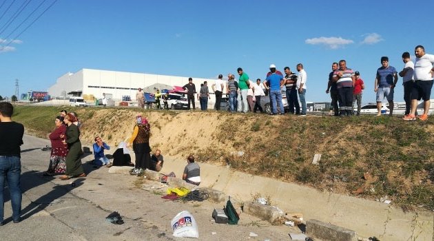 Araç şarampole yuvarlandı! 1 ölü 5 kişi yaralandı