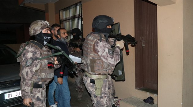Aranan şahıslara şafak operasyonu
