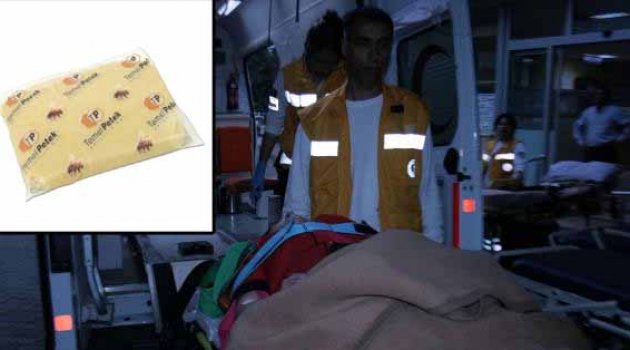 Arı kekini yiyen anne ve oğlu yoğun bakımda