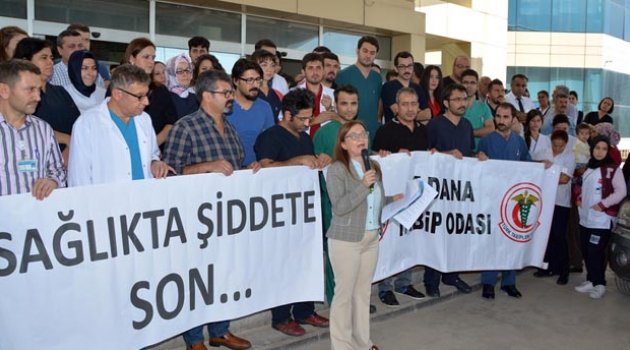Asistan hekimler şiddet yüzünden iş bıraktı