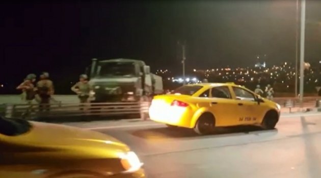 Asker şehre indi!