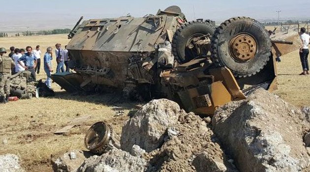 Askeri araca bombalı saldırı: 12 yaralı
