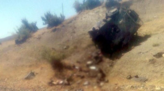Askeri araca bombalı tuzak: 8 şehit