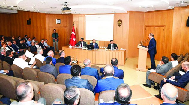 ASKİ’den Vali Demirtaş’a proje sunumu