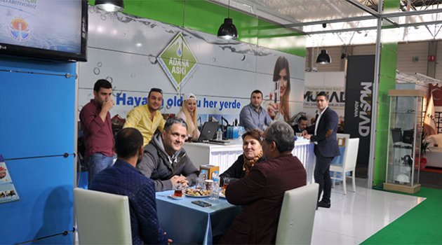 ASKİ standı fuarda ilgi gördü