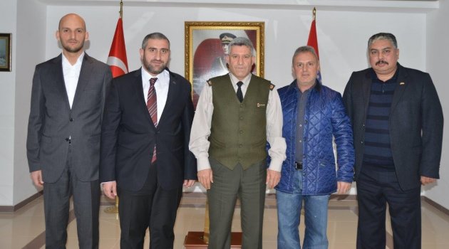 ASKON’dan İl Jandarma Komutanlığı’na ziyaret