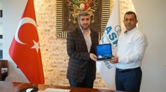 ASKON Tarsus Şubesi’nden Çalışkan’a ziyaret