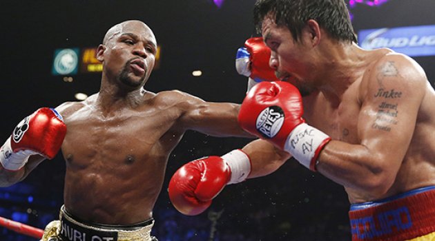 Asrın maçı Mayweather'ın!