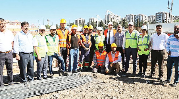 Atakent Spor Kompleksi'nin temeli atıldı