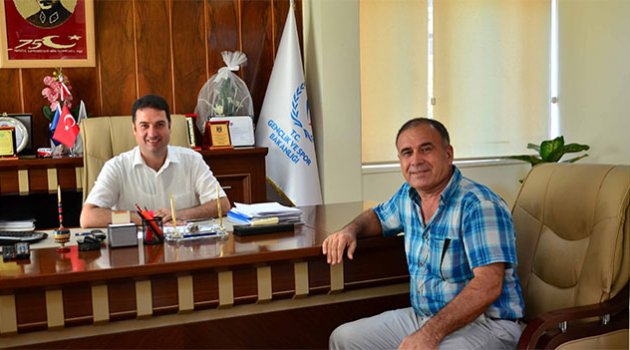 Ataşbak, Adana Gençlerbirliği Kulübü 2. Başkanı Tekin’i kabul etti