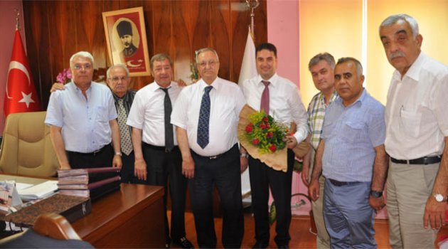 Ataşbak ASKF yöneticilerini kabul etti