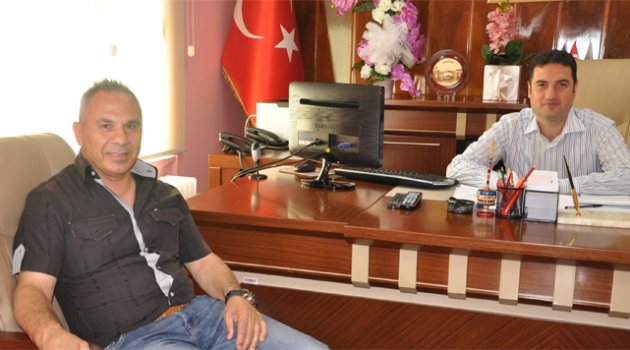 Ataşbak, Olimpiyat Madalyalı Boksör Aykaç’ı kabul etti