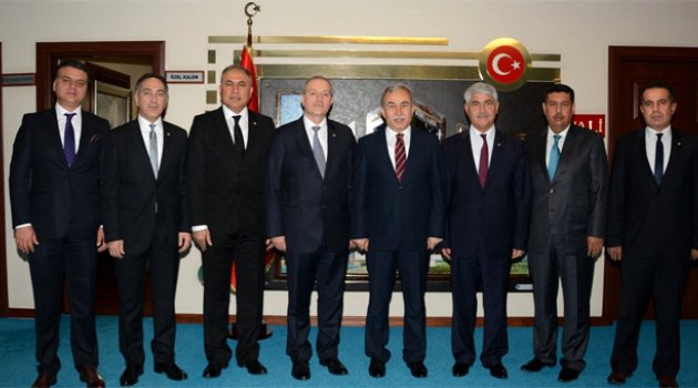 ATB yeni yönetimi Vali Büyük’ü ziyaret etti