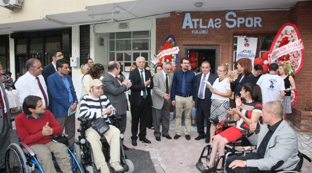 Atlas Engelliler Gençlik ve Spor Kulübü yeni hizmet binasında