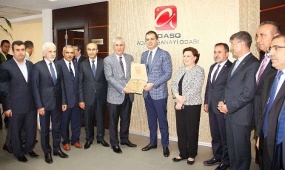 Avrupa Birliği Bakanı Ömer Çelik’ten ADASO’ya Ziyaret