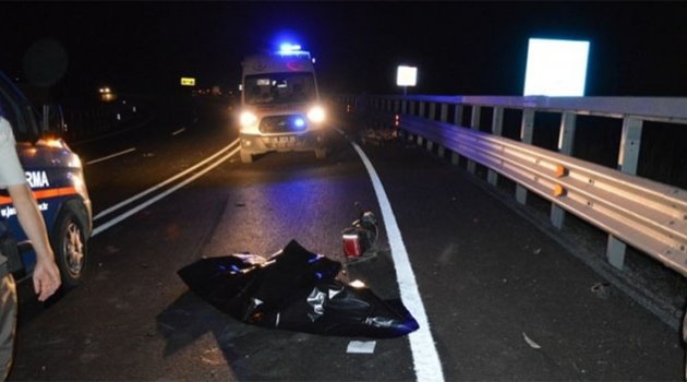 Aynı motosiklette can verdiler