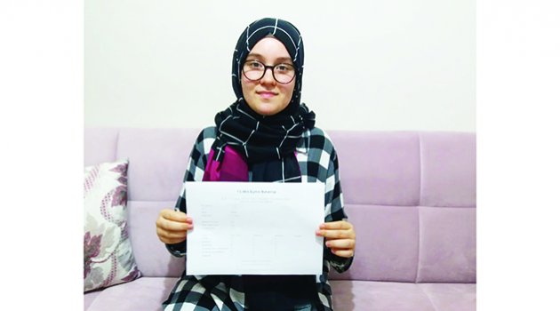 Azra Kargı LGS’de tüm soruları doğru bildi