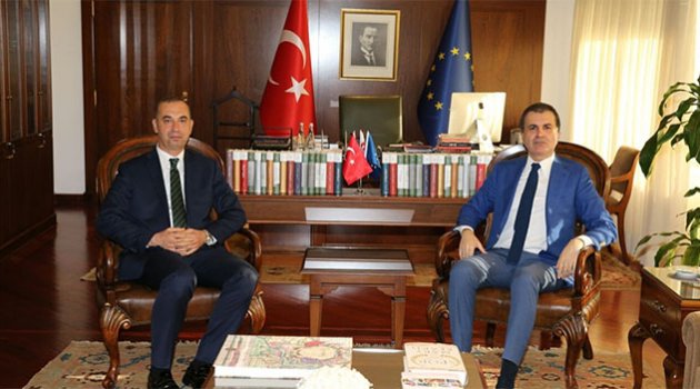 Bakan Çelik ABTÜ Rektörü Prof. Dr. Tümay’ı Kabul Etti