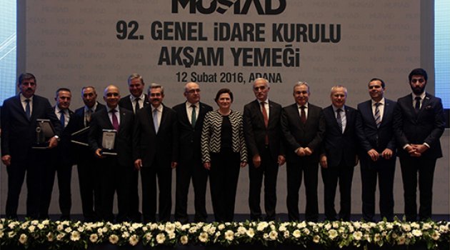 Bakan Sarı, MÜSAİAD'ın genel idare kurulu toplantısına katıldı