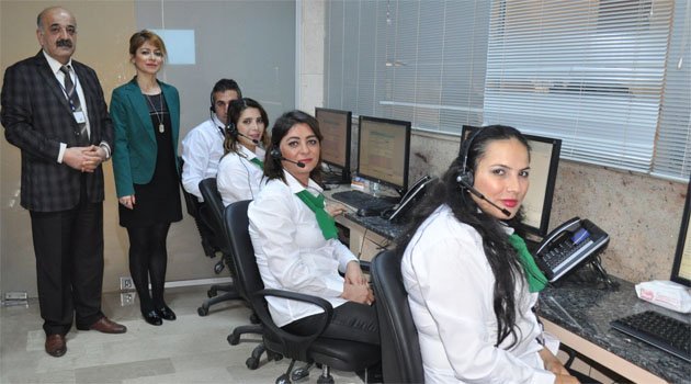 Balcalı’da "444 44 94" Çağrı Merkezi devreye girdi