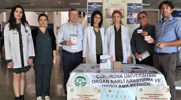 Balcalı’da organ bağışı standı açıldı