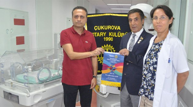Balcalı Yeni Doğan’a kuvöz ve açık yatak desteği