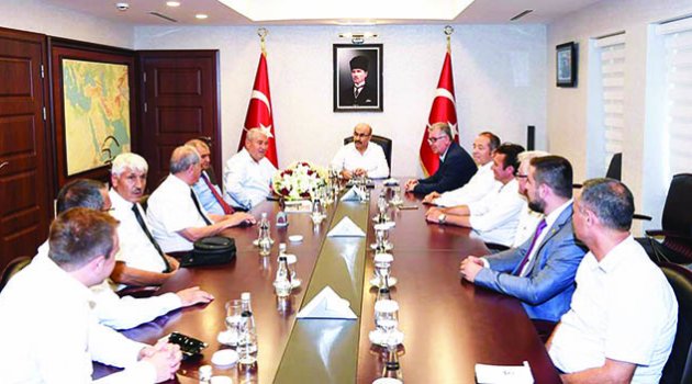 Balkan Türklerinden Vali Demirtaş’a ziyaret