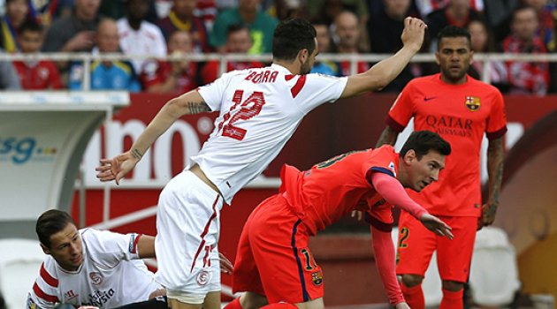 Barça'ya Sevilla freni