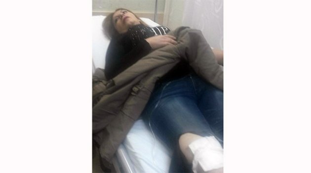 Barışmaya çağırdığı eski eşini bacağından vurdu