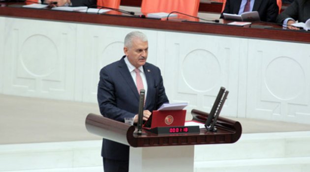 Başbakan Yıldırım'dan parti grubuna teşekkür konuşması