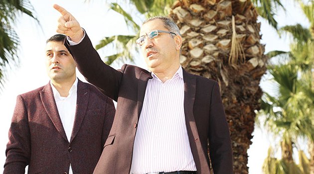 Başkan Çelikcan Kıyıpark inşatını gezdi