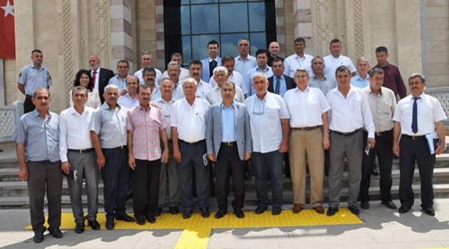 Başkan Çelikcan muhtarlarla bir araya geldi