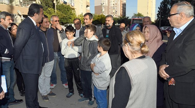 Başkan Çetin’den çat kapı ziyaret