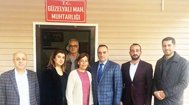 Başkan Çetin’den muhtarlara ziyaret